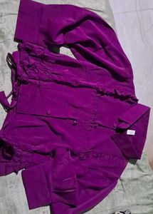 Purple 💜 Colour Crop Top
