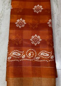 Brand New Chanderi Saree At An Affordable Rate