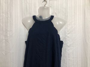 Shein Blue Mini Sleeveless Dress