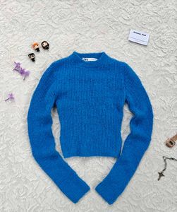 Zara Blue Knit Sweater
