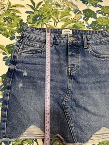 Denim Skirt Only