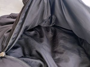 Black Korean Style Puffer Jacket Hip Hop