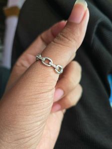 Silver Chain Ring