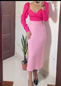 Zara Pinteresty Knit Skirt