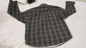Apple Cut Checked Shirt