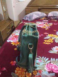 Green Yoyo King Handbag