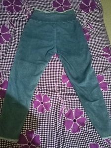 Distressed High-Waisted Denim Leggings