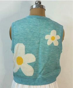 Pretty Floral Sweater Vest