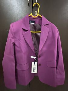 Purple Blazer - Stylish &amp; Chic