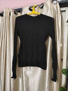 Stylish Knit Long Sleeve Top