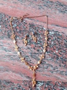 Brass Jewel Set ( Gold )