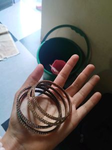 Sparkling Bangle Set