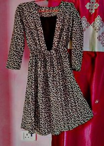 Tiger Print Midi