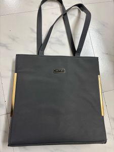 Jimmy Choo Gray Tote Bag