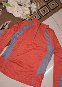 Zipped Full Sleeves Tshirt