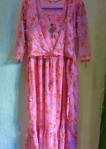 Floral Pink Dress
