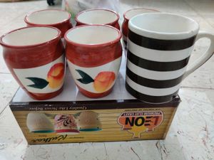 Ceramic Kulhad And Ciramic Mug
