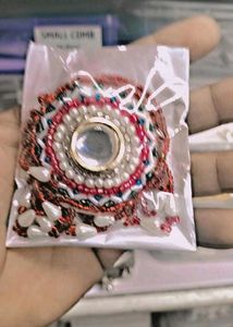 Heart Shape Pearl's And Beads Earrings