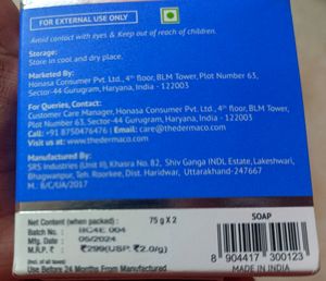 The Derma Co Kojic Acid + Glutathione Daily Soap