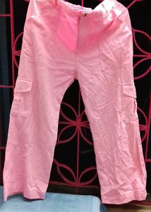 Pink Cargo Pants