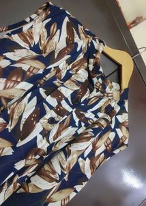 Multi Floral Print Top For Girl Or Woman 46 Bust