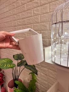 White Painted Wooden Storage Container