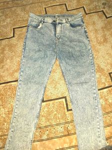 Acid Wash Denim Jeans