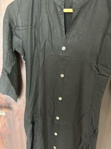 Elegant Black Kurta