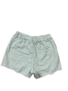 Mint Denim Cut-off Shorts