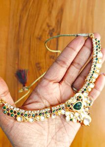 Brand New Artificial Stone Studded Necklace