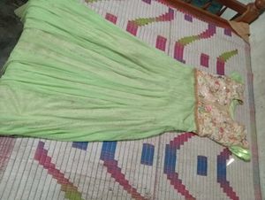 Elegant Green Ethnic Gown