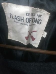 Elegant Black Trench Coat