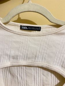 Zara top🤎