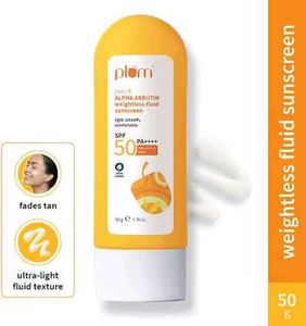 New Plum Alpha Arbutin weightless Sunscreen SPF 5