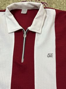 Striped Polo T-Shirt