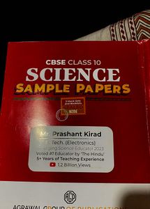 CBSE Class 10 Science Sample Papers