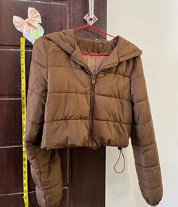 BROWN PUFFER JACKET ( Savana / Urbanic )