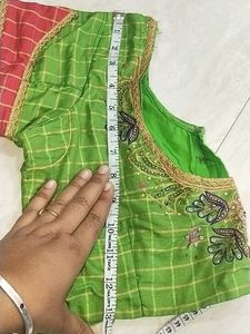 Green Colour Blouse