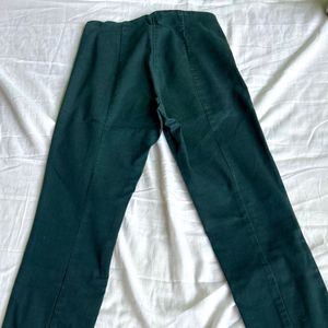 Bottle Green Skinny Pant From H.M