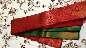 Elegant Red Banarasi Saree