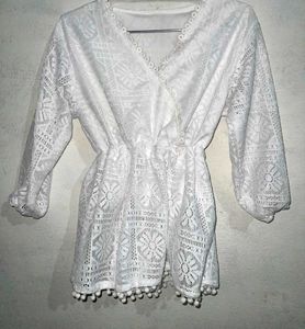 White Lace Top