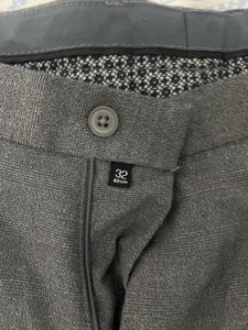 Gray Casual Pants