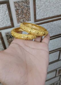 Beautiful Gold Kada Set
