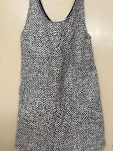 Patterned Sleeveless Dress