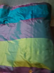 Brand New Colourful Green&Blue Cotton Silk Saree