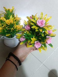 Artificial Plants Home Decor 4 Pcs