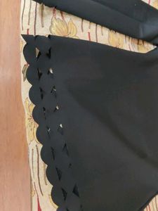 Black Full Sleeve Designer Top
