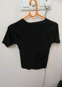 Crop Top Dark Nevy Blue