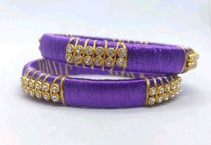 Silk Thread Bangle (Any One Set)