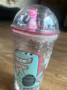 Dinosaur 🦕 Glitter Sipper
